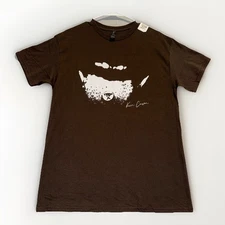 KEN CARSON ACTUAL HATE TEEN X UNISEX T-SHIRT SIZE MEDIUM COLOR DARK CHOCOLATE