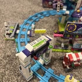 LEGO Friends Amusement Park Roller Coaster (41130) ~ 100% Complete w Manuals/Box