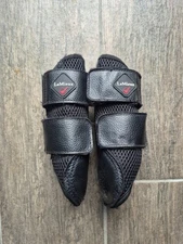 LeMieux Mesh Brushing Boots, Black, Size Medium - Used Good Condition