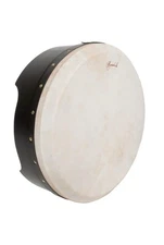 Roosebeck Tunable Ply Bodhran 16InchX5Inch - Black
