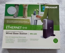  Vintage Microsoft Networking 10 100 Ethernet 4 Port Router ...