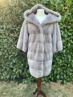 Nerzjacke Nerzmantel Pelz Pelzmantel Mink  Coat Jacket Visone Pelliccia 36