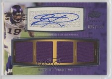 2011 Topps Prime Level VI Auto Relic /100 Sidney Rice #PVI-SR Auto 0n8h
