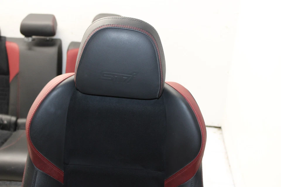 Juego completo de asientos Subaru WRX STI 2015-2021 OEM NE111 Foto 2 de 4