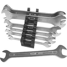 7 Piece Metric MFW100 VIM TOOLS Alloy Steel Black 92308361006 Wrenches