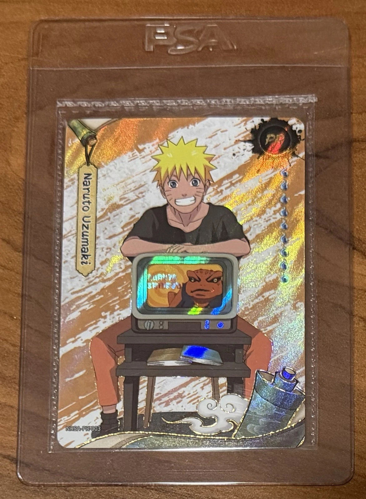 Thenatural4 Cards's 2025 PSA Magazine Promo Naruto Uzumaki #NRSA
