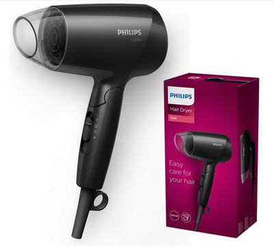 Philips BHC010 Essential Care Haartrockner Föhn 1200W Kompakt Reiseföhn 3