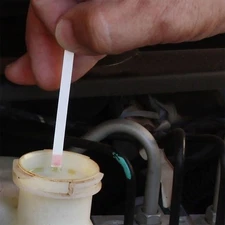 15 Double Ended Brake Fluid and Coolant Test Strips for Automotive Safety