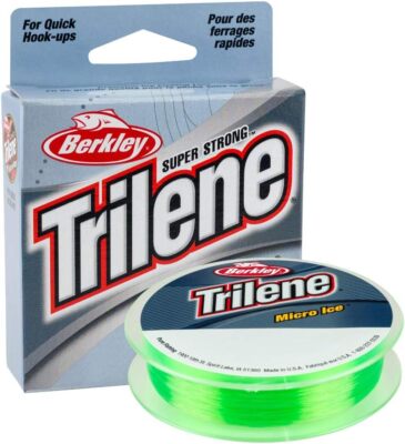 Berkley Trilene MICRO ICE Fishing Line 110YD Pony Spools - SOLAR - Choose  Sizes | eBay