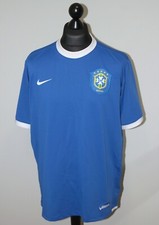 Vintage Brazil National Team away football shirt 04/05 Nike Size XL