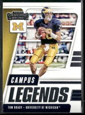 2021 Panini Contenders Draft Picks #7 Tom Brady Campus Legends