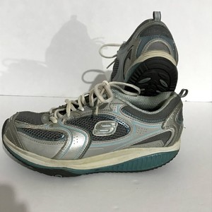 skechers shape ups mujer azul