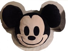 Disney Mickey Mouse Emoji Plush Pillow Cushion Smile Laughing Happy, From Ear To