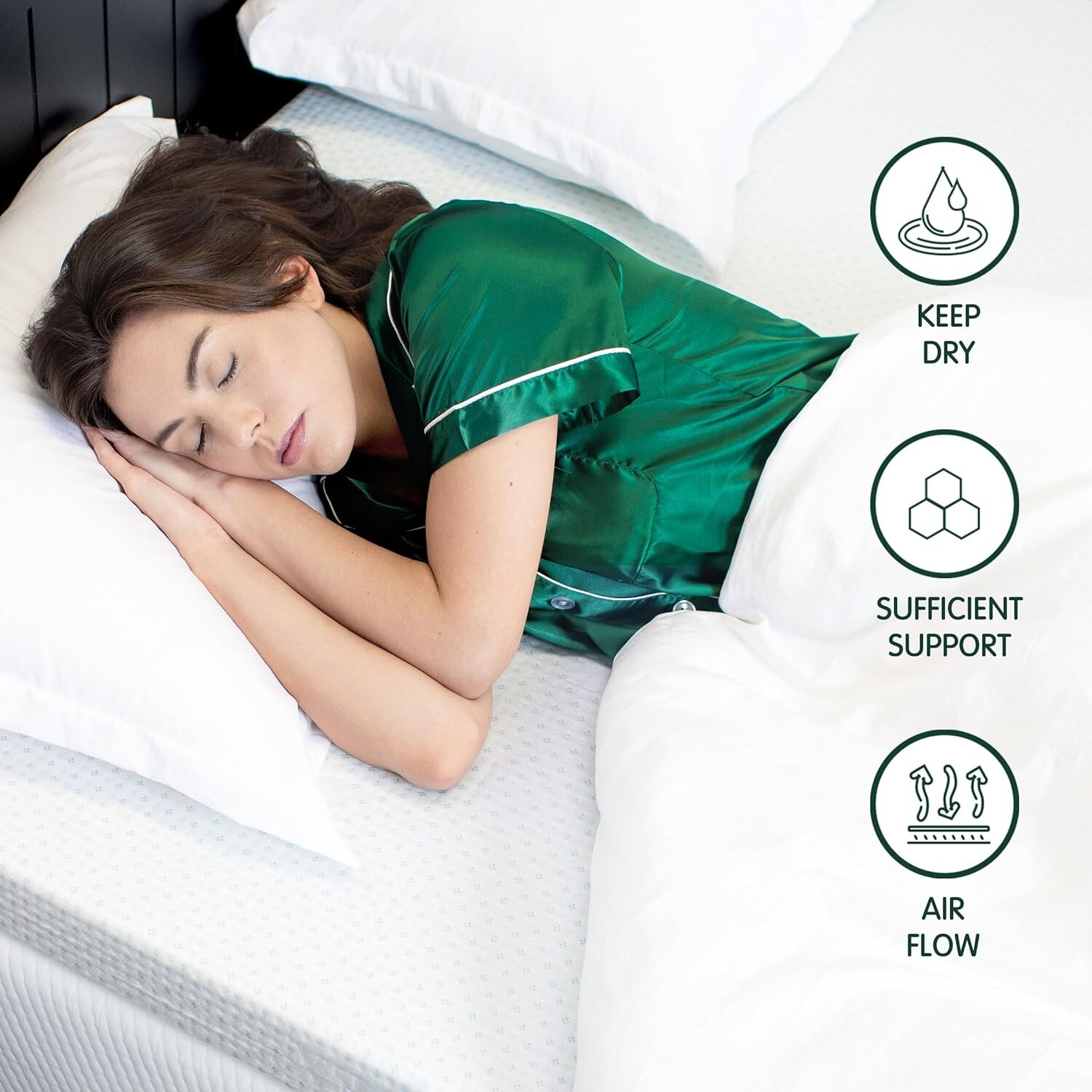 subrtex Memory Foam Mattress Topper King Size, 2 Inch Gel Infused Foam Bed Toppe eBay