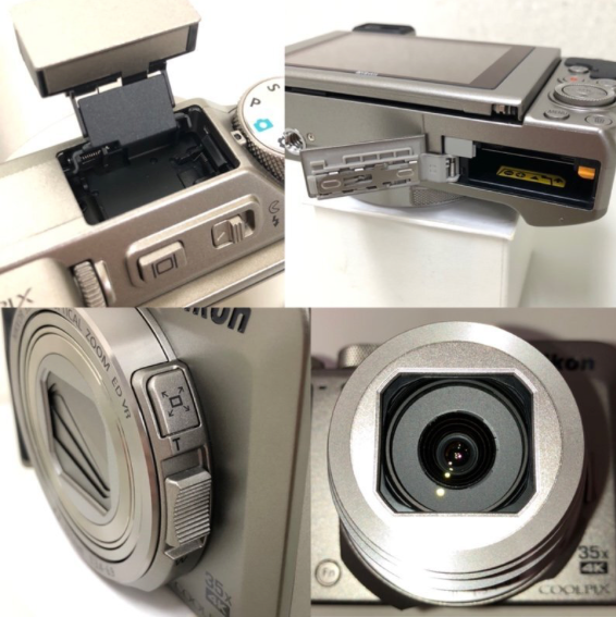 Nikon COOLPIX A1000 シルバー 動作確認済み やや傷あり Nikon COOLPIX A1000 シルバー 動作確認済み やや傷あり カメラ