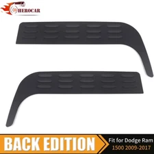 Rear Window Glass Louver Air Vent Panel For Dodge RAM 1500 2009-2018 Accessories