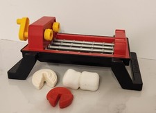 Vintage 1988 FISHER PRICE Fun with Food Sizzling BBQ Play Food Custom Set