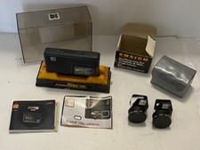 Kodak Disc 6000 Vintage Filmkamera (im Karton, ungetestet) plus extra Objektive