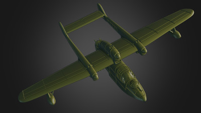 Blohm and Voss BV-138 (Sea dragon) - WWII Battle Planes - 1/200 Scale - wargame3