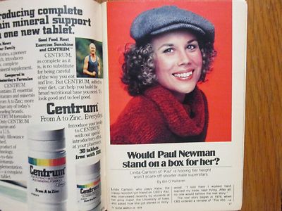 March-1979 TV Guide(LINDA CARLSON/JOHN BURSTEIN/RICARDO  MONTALBAN/SLIM GOODBODY