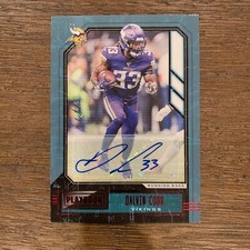 Dalvin Cook 2020 Panini Playbook Auto 1/1 Vikings NY Jets