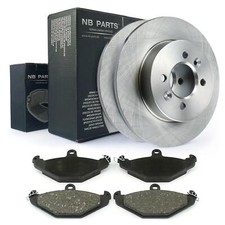 Bremsscheiben und Bremsbeläge 265mm 4-Loch hinten für Renault Laguna I Safrane I