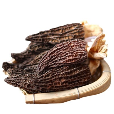 110g East Naturhus Dried Morel Mushrooms, Wild Morchellas Length 6-9cm