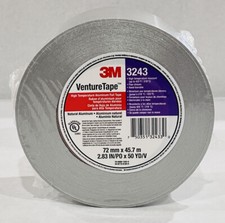 3M Venture Tape Aluminum Foil High Temperature Tape 2.83" X 50YD HVAC 3243