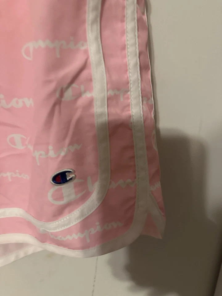 Champion Pink/White Girl's Shorts Youth XL - Image 3 of 4