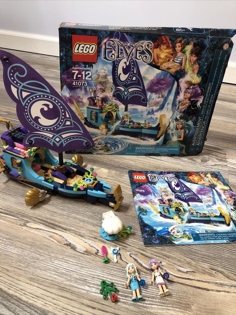 kål forfriskende Portræt Lego Elves 41073 Naida's Epic Adventure Ship - Box And Manual Included.  Retired | eBay