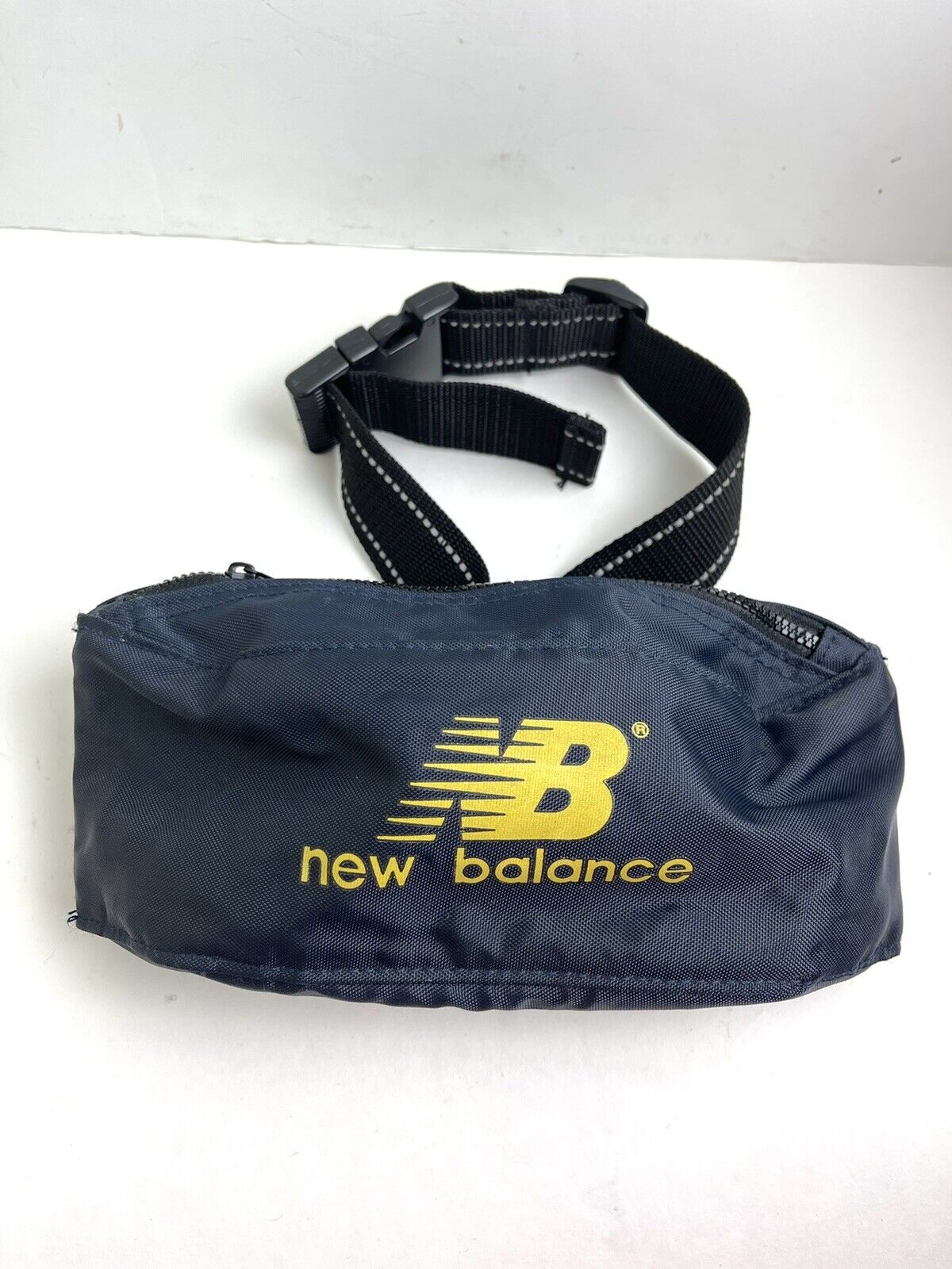 Vintage 90s NEW BALANCE Waist Bag Fanny Bag RN#96937 Navy 
