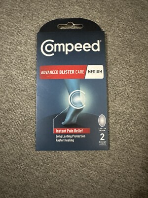 NEW Compeed Medium Advanced Blister Care Active Gel Cushions EXP: 09/2023