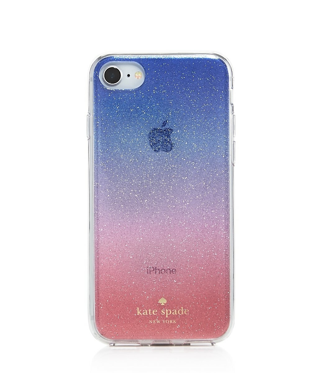 Kate Spade New York 256622 Ombré Sunset Glitter Clear Multi