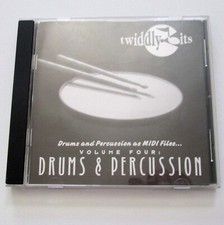 Twiddly Bits MIDI Files Vol 4 Drums Percussion Floppy Disc GM Format 1995