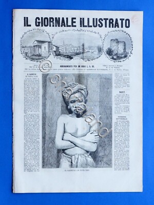 Il giornale illustrato - Nancy - Carnefice di Nena Saib - Anno IV  N° 37 - 1867
