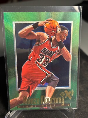 1996-97 Skybox EX 2000 Alonzo Mourning Miami Heat #36