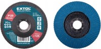 FäCherscheibe Lamellenscheibe Zirkon FäCherschleifscheibe 125Mm K120