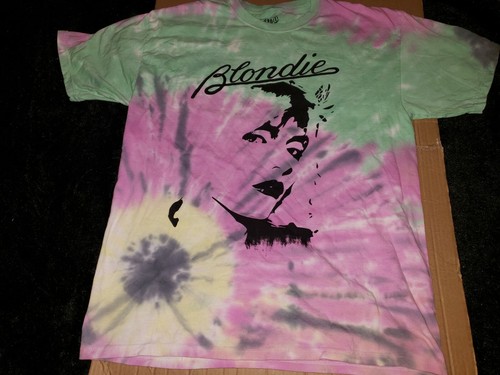 Blondie Debbie Harry Tie Dye Graphic T 