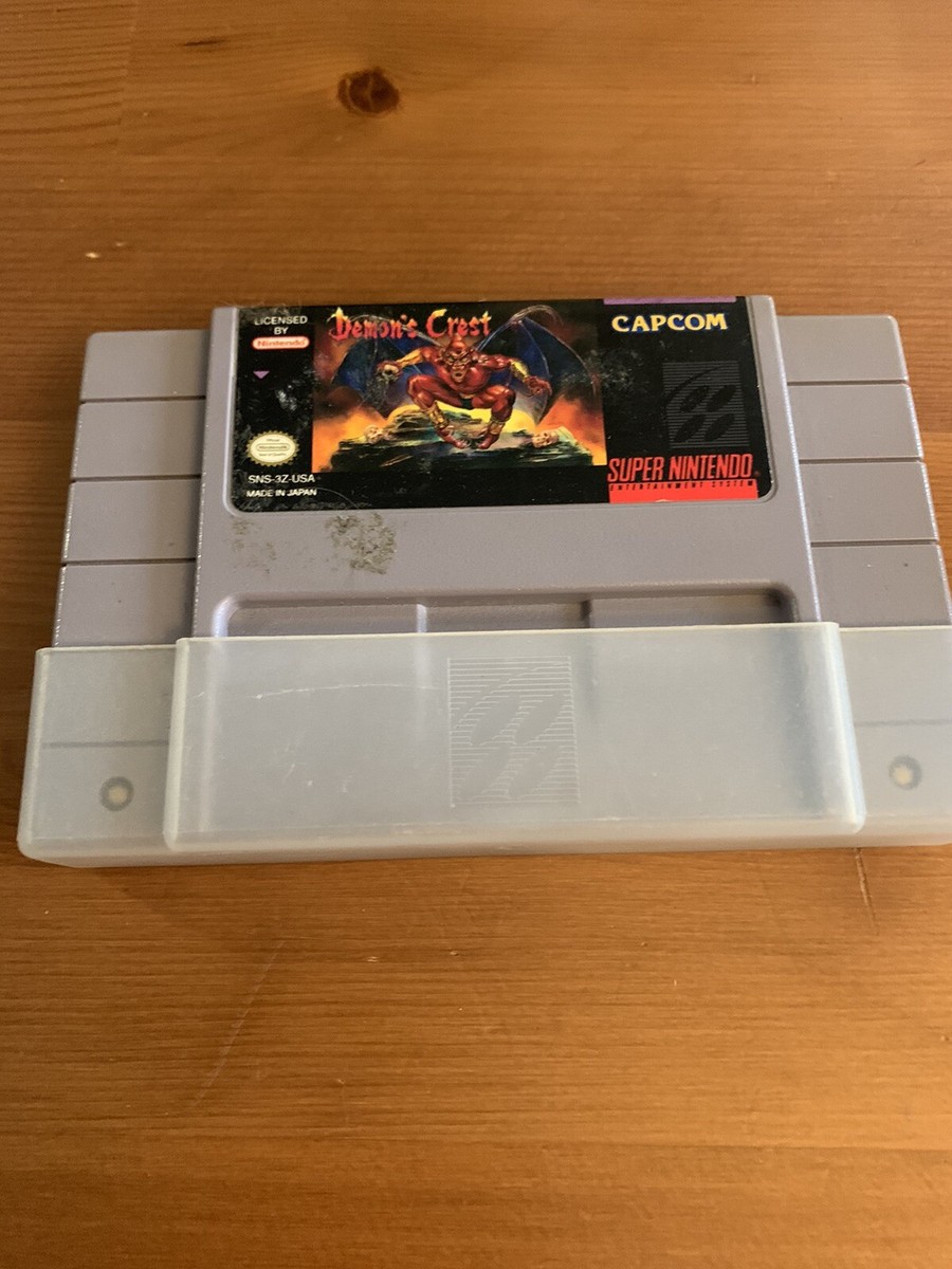Demon's Crest SNES (Super Nintendo Entertainment System, 1994