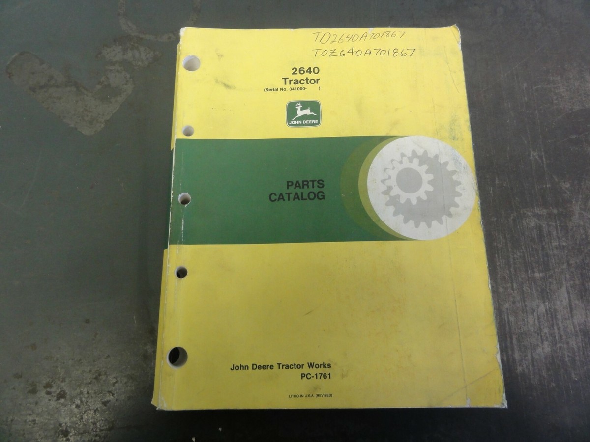John Deere 2640 Service Manual