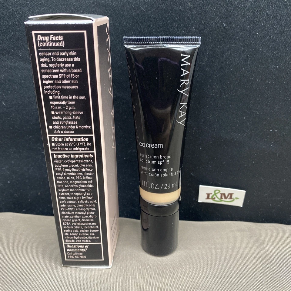 Mary Kay CC Cream Sunscreen SPF 15-Medium To Deep-New In Box - Image 2 of 4