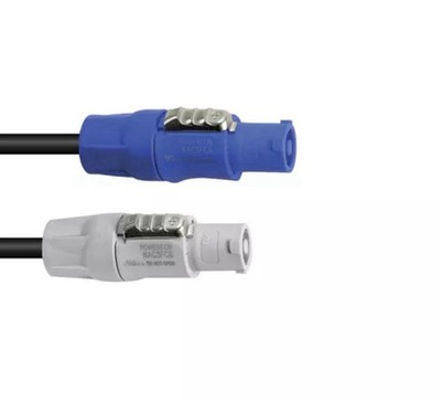 Powercon Kabel H07RN-F Stromkabel DJ Event Bühne Verlängerung