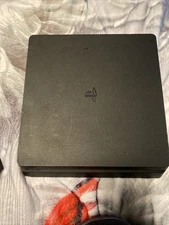 PS4 Slim & PS4. 2 Controllers ( 1 Wireless),2 HDMI CORDS, 2 Power Cords, 3 Games