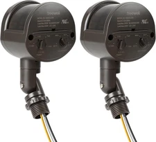 2 Pack Motion Sensor, 180-Degree Replacement Detector, Brown 