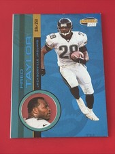 2001 Pacific Invincible Blue Football - Fred Taylor #109 Serial #d /250