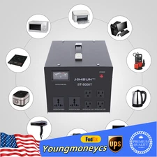 5000W Step Up/ Down 220v to 110v Electrical Power Voltage Converter Transformer