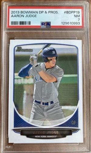 2013 Bowman Draft Picks & Prospects Aaron Judge RC PSA 7 NM (RC) NY Yankees