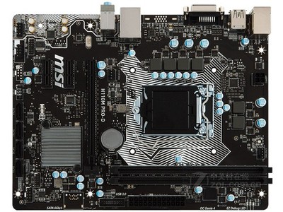 For MSI H110M PRO-D motheboard H110 LGA1151 2*DDR4 32G DVI M-ATX Tested ok