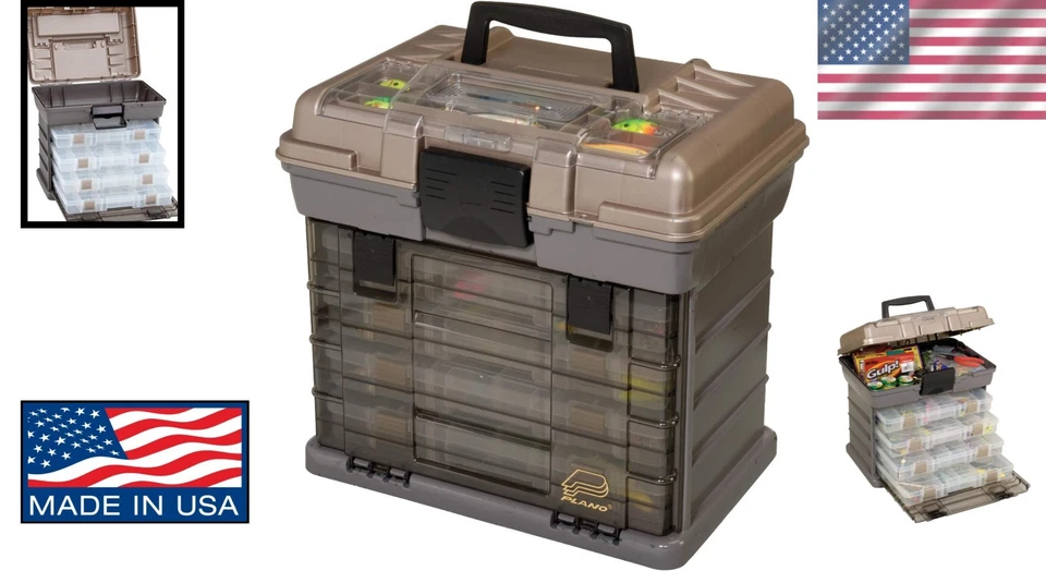 Versatile StowAway Tackle Box System - Water Resistant, Holds 4 Utility Boxes - Image 2 of 4