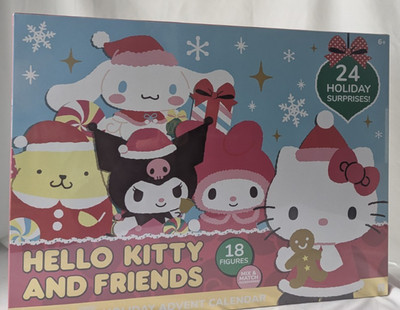 Hello Kitty & Friends 2025 Holiday Advent Calendar 24 Surprises Mix & Match.